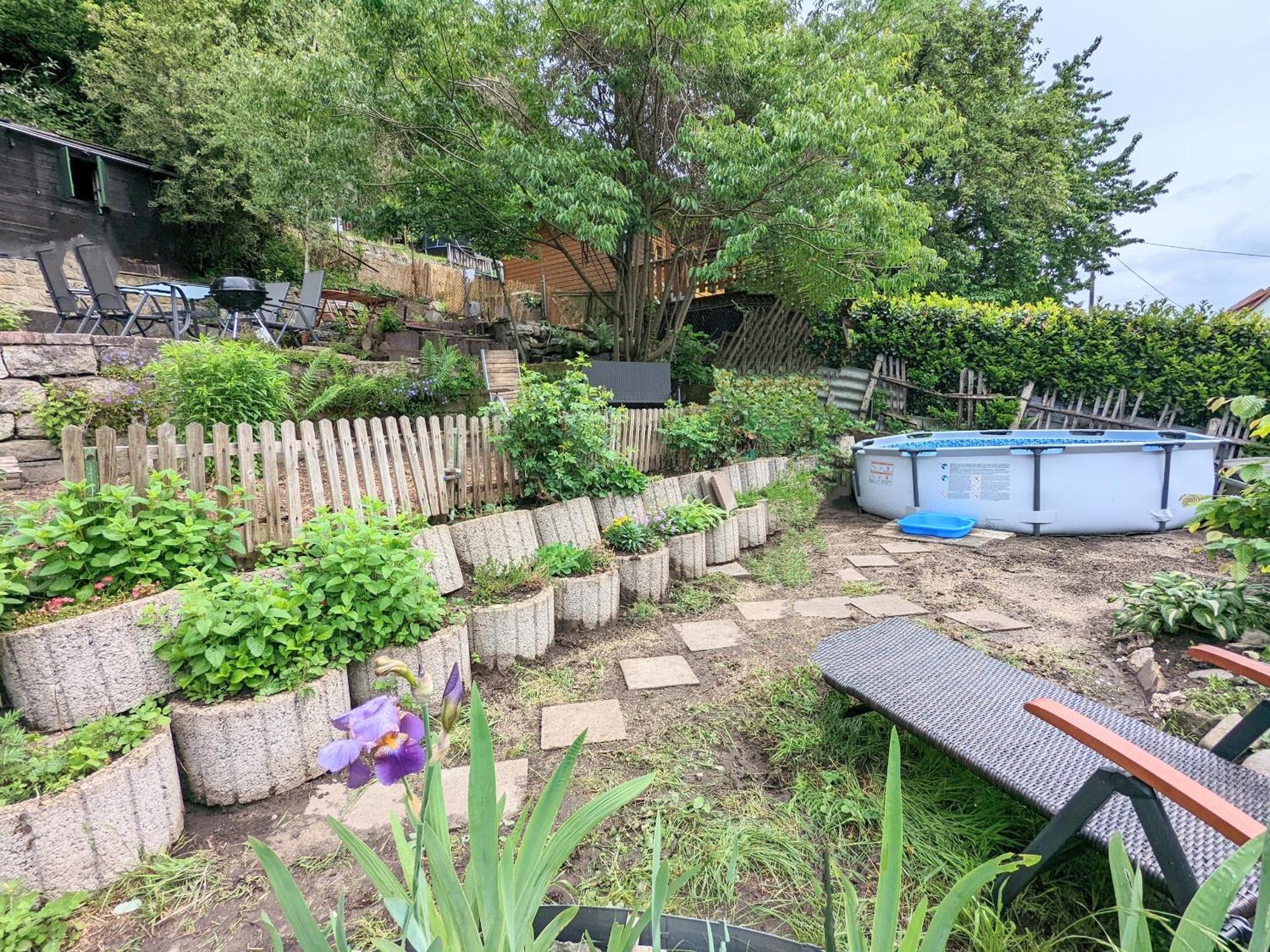 R3 - Urlaubsmagie - Helle Wohnung Mit Garten & Pool Rathmannsdorf Dış mekan fotoğraf