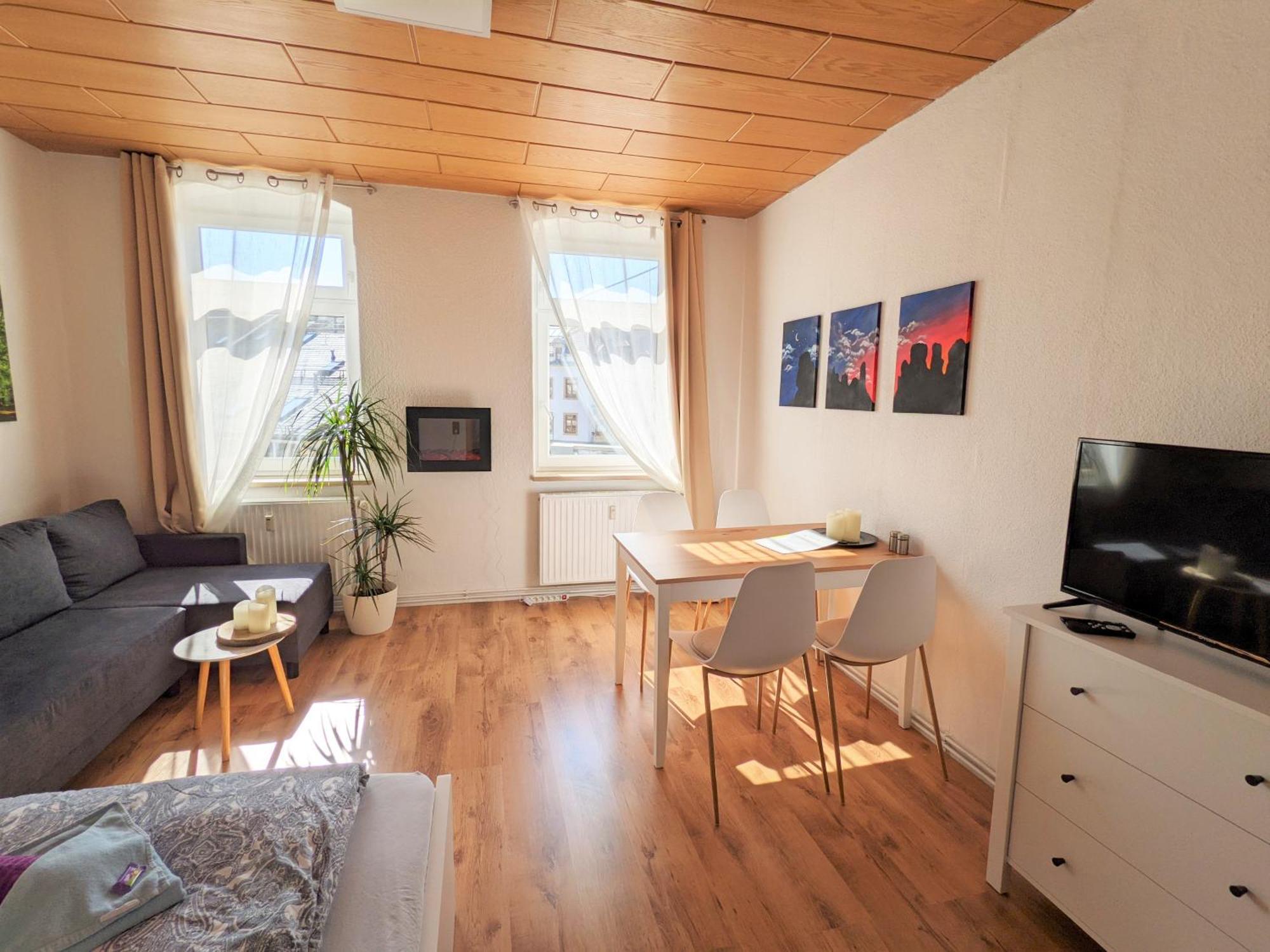 R3 - Urlaubsmagie - Helle Wohnung Mit Garten & Pool Rathmannsdorf Dış mekan fotoğraf