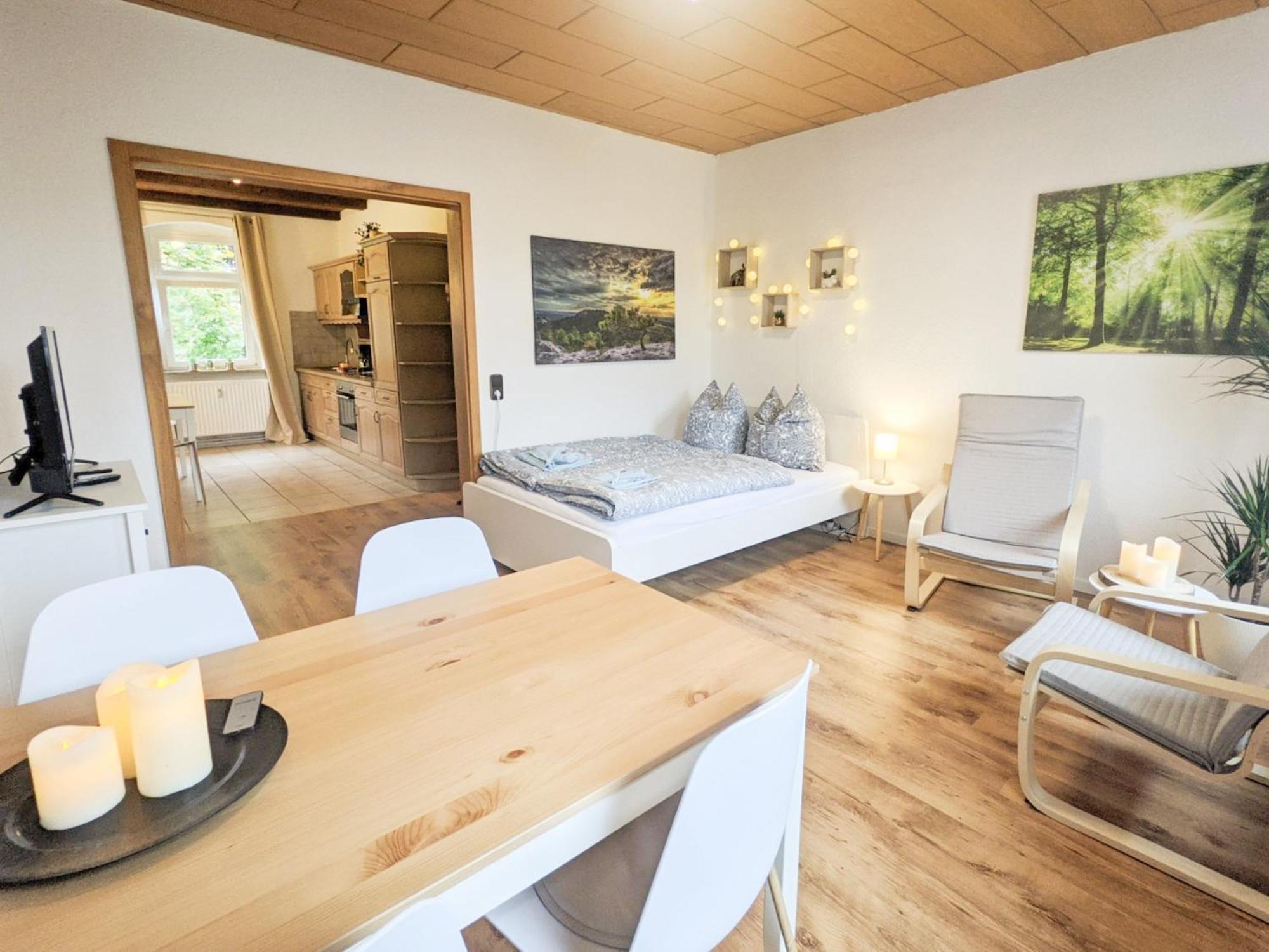 R3 - Urlaubsmagie - Helle Wohnung Mit Garten & Pool Rathmannsdorf Dış mekan fotoğraf
