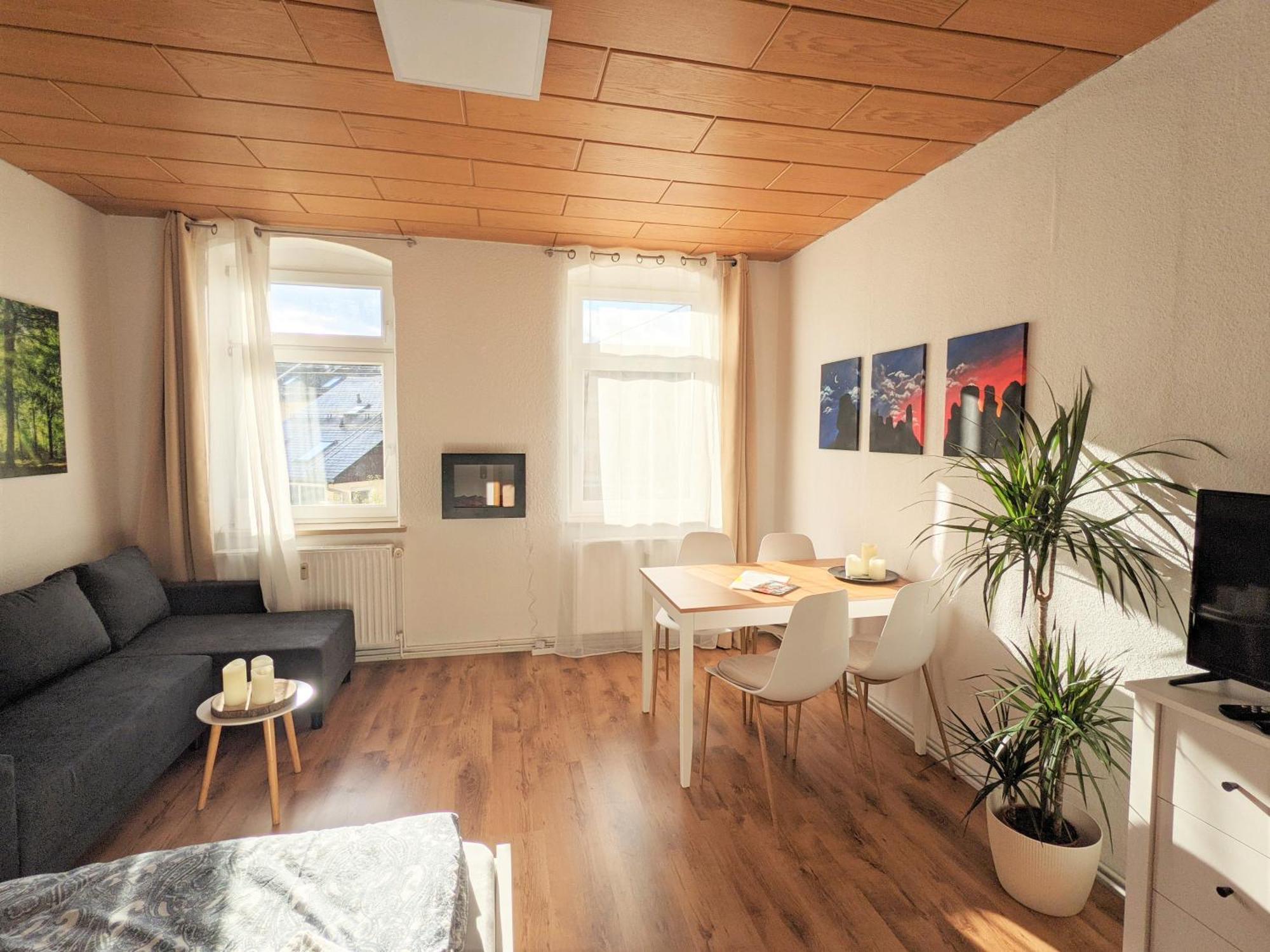 R3 - Urlaubsmagie - Helle Wohnung Mit Garten & Pool Rathmannsdorf Dış mekan fotoğraf