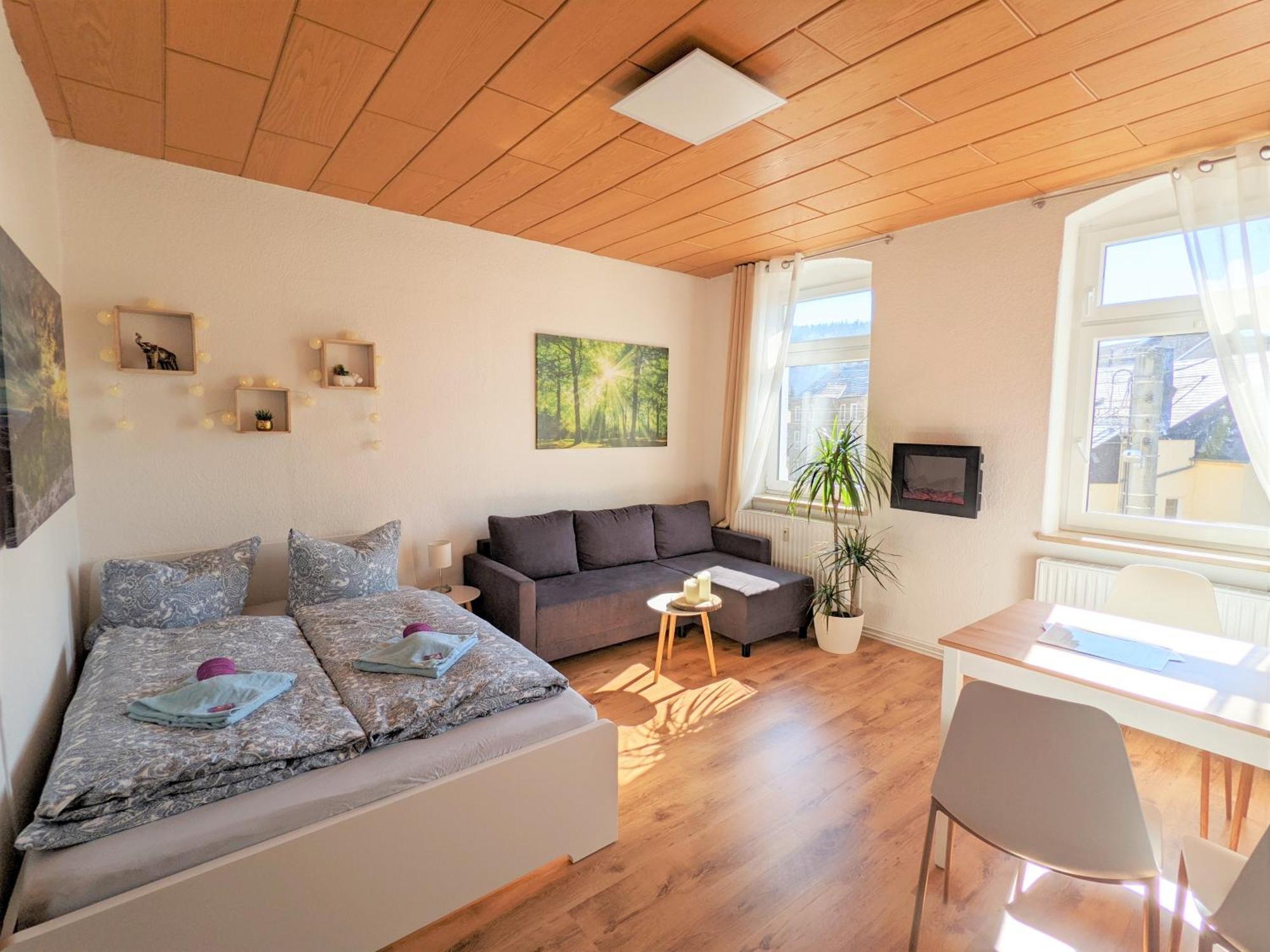 R3 - Urlaubsmagie - Helle Wohnung Mit Garten & Pool Rathmannsdorf Dış mekan fotoğraf