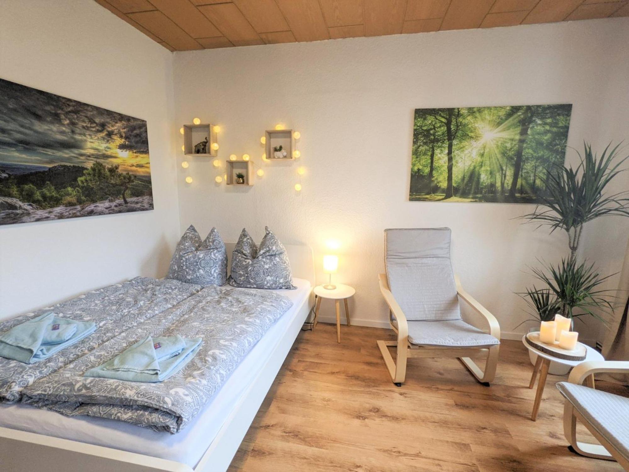 R3 - Urlaubsmagie - Helle Wohnung Mit Garten & Pool Rathmannsdorf Dış mekan fotoğraf